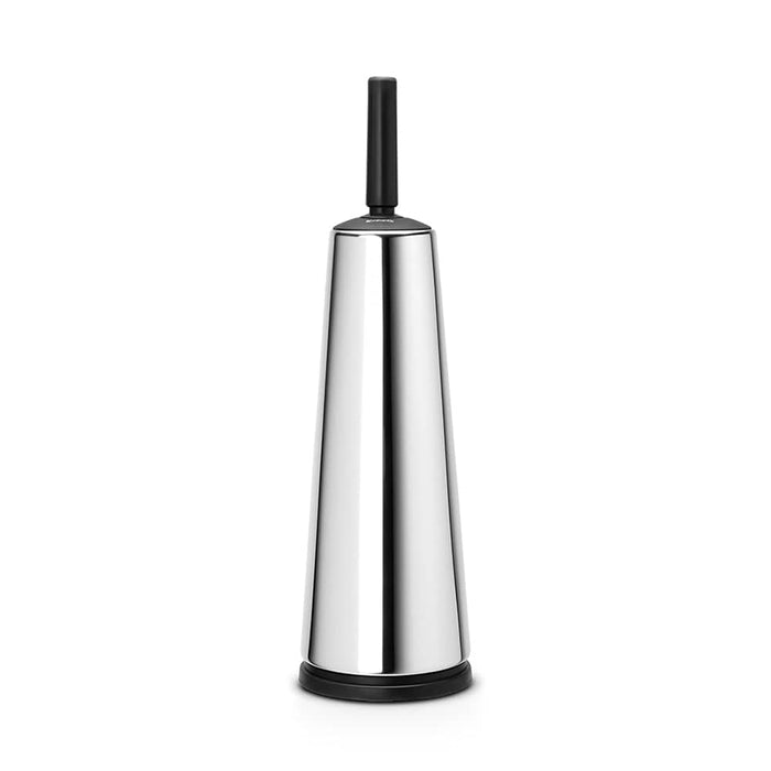Brabantia Toilet Brush and Holder Brilliant steel ReNew Toilet Brush and Holder - Black | Steel | Platinum | White | Soft Beige B25B414640/2
