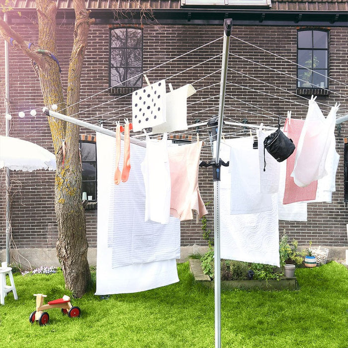 Brabantia drying line Lift‑O‑Matic Advance 60 m Rotary Dryer – Metallic Grey B26B100260/1