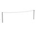elevenpast clotheslines Brabantia HangOut Washing Lines with Poles 50m – Black B26B262425/1