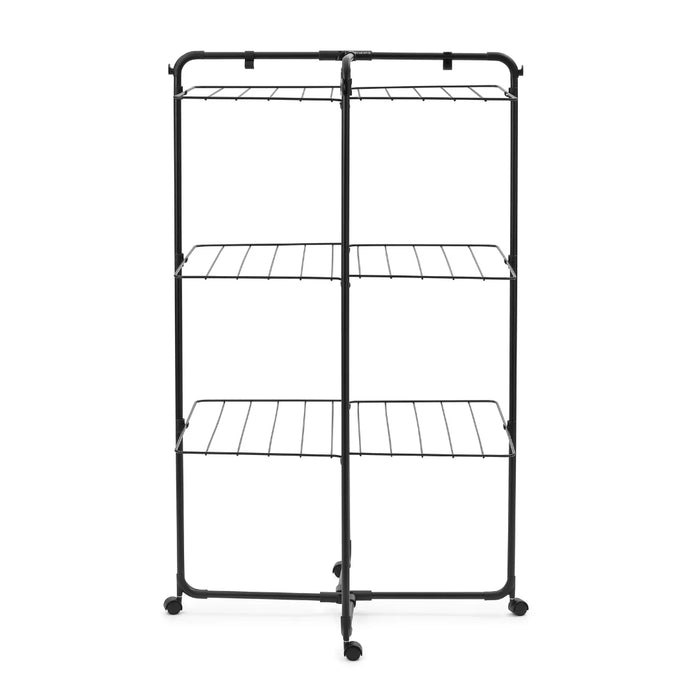 elevenpast drying rack Matt Black Brabantia HangOn Tower Drying Rack 23m – Matt Black | White B26B303982/1