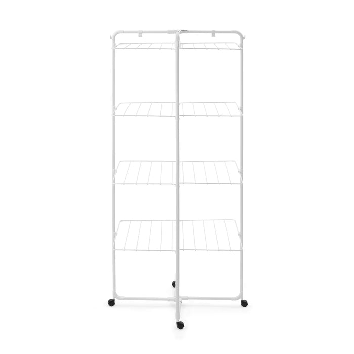 elevenpast drying rack White Brabantia HangOn Tower Drying Rack, 30 metres – Matt Black | White B26B322303/1