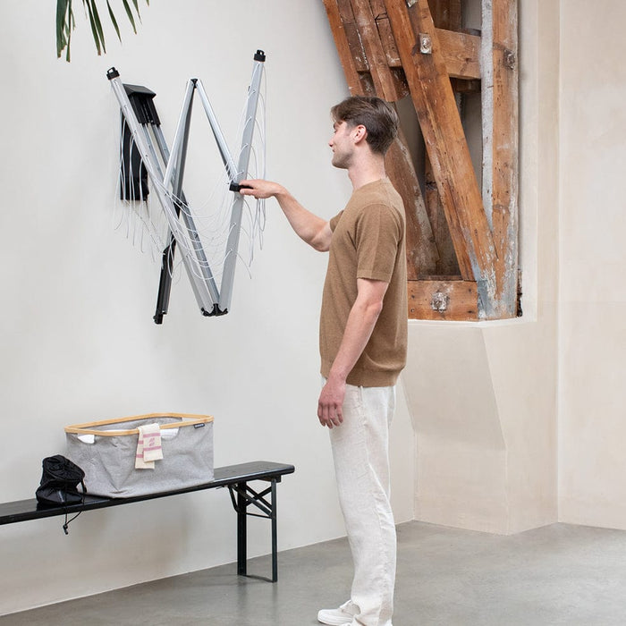 Brabantia drying line WallFix Fold-Away Washing Line – 24 m B26B375842/1