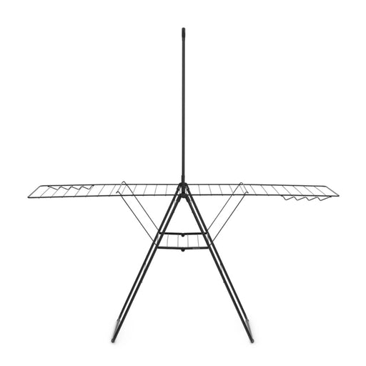 Brabantia drying rack Matt Black HangOn Drying Rack 25 m + Centre Rod in White | Matt Black| Metallic Grey B26B403521/1