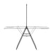 Brabantia drying rack Matt Black HangOn Drying Rack 25 m + Centre Rod in White | Matt Black| Metallic Grey B26B403521/1