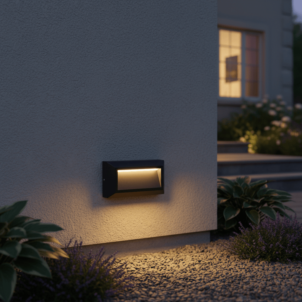 Helena Grey Outdoor LED Footlight | elevenpast