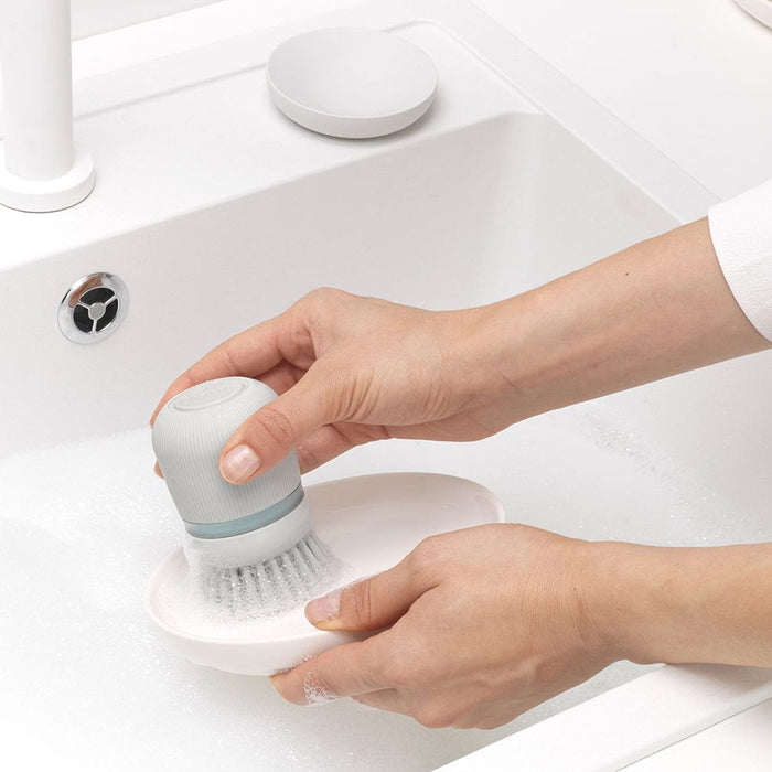 Brabantia soap dispenser Soap Dispensing Dish Brush - Light Grey | Dark Grey