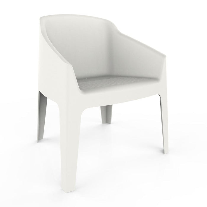 elevenpast White Baku Chair BAKUWH 633710850124