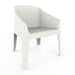 elevenpast White Baku Chair BAKUWH 633710850124