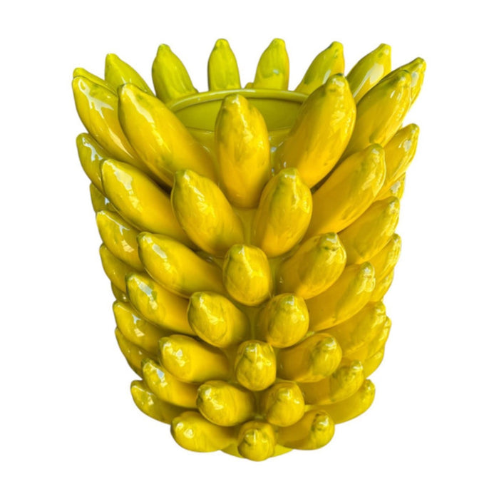 Ceramic Yellow Banana Vase