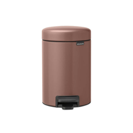Brabantia waste bin Satin Taupe Pedal Bin NewIcon 3 Litre in Various Colours