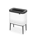 elevenpast laundry bin Bo Laundry Bin – 60 Litre White | Matt Black