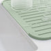 Brabantia drying mat Silicone Dish Drying Mat - Jade Green | Dark Grey | Light Grey