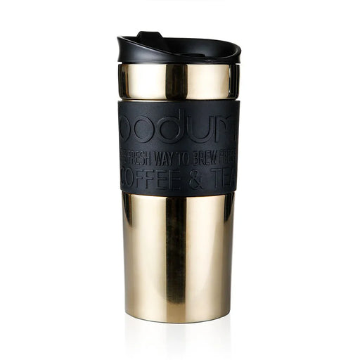 elevenpast travel mug Travel Mug Double Wall 350ml - Gold BD11068-17S/6