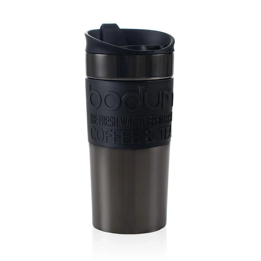 elevenpast travel mug Bodum Travel Mug Double Wall 350ml - Gun Metal BD11068-380S/6