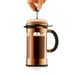 elevenpast pour over Coffee maker press Bodum Chambord French Press Coffee Maker 8 cup, 1L - Copper BD11172-18/4