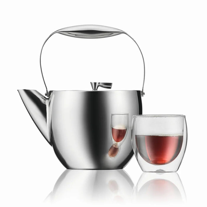 elevenpast tea maker Bodum Columbia Tea Press 1.5 litre - Stainless Steel Matt BD11496-16/4