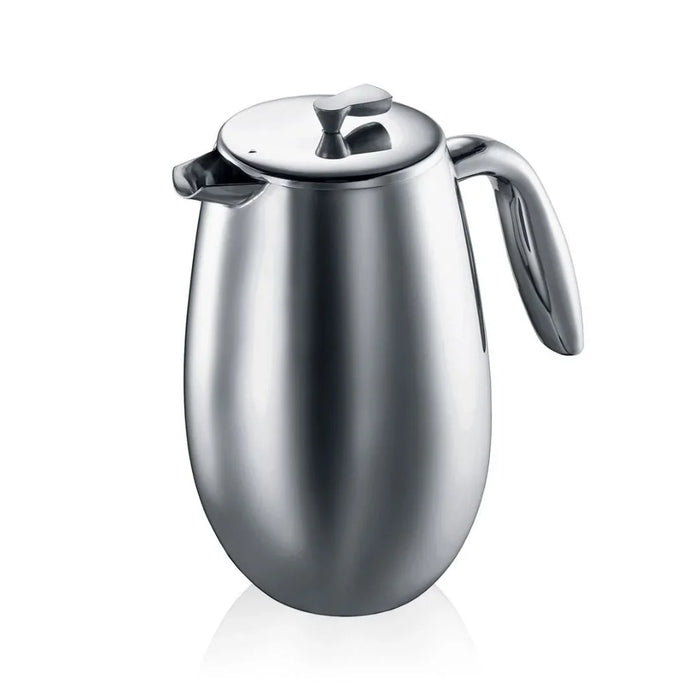 elevenpast french press 1 Litre (8 Cup) Bodum Columbia French Press Coffee Maker, Double Wall - Various Sizes BD1308-16/4