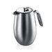 elevenpast french press 1 Litre (8 Cup) Bodum Columbia French Press Coffee Maker, Double Wall - Various Sizes BD1308-16/4