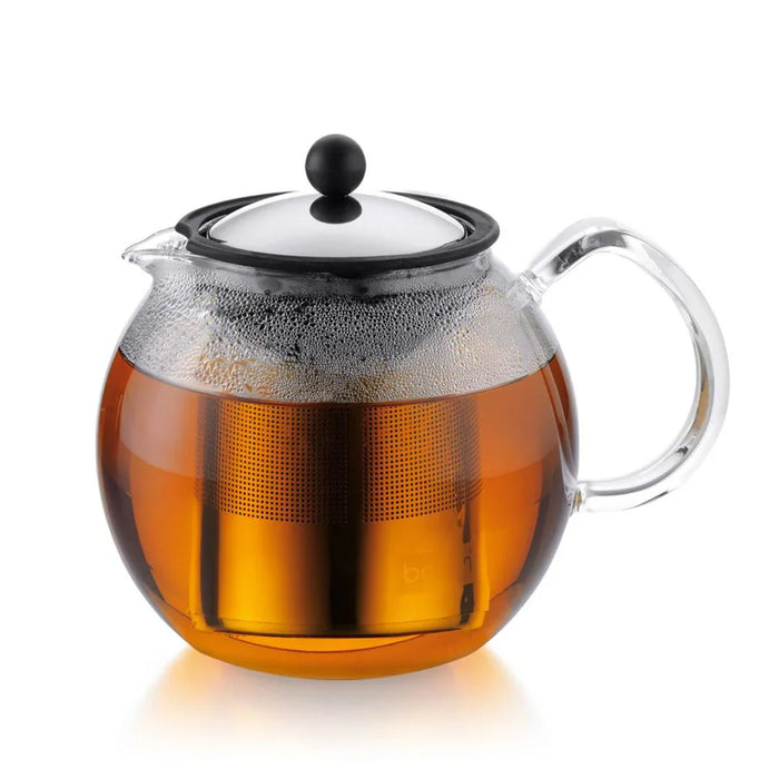 elevenpast tea maker 1.5L Assam Tea Press filter -Chrome 0.5L | 1L BD1802-16/6