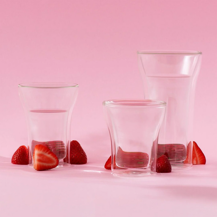 elevenpast tumblers Bodum Assam Double Wall Glass Medium 0.25L | 2 Piece Set BD4556-10/6