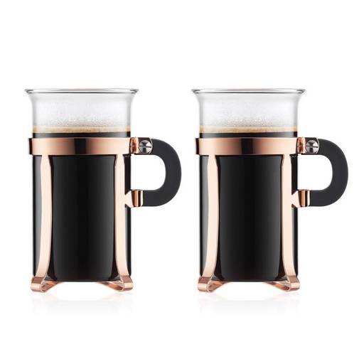 elevenpast tumblers Bodum Chambord 2pc Glass Set 300ml - Copper BD4912-18/6