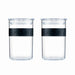 elevenpast storage Bodum Presso 2 piece Storage Jar 600ml - Black BDK11828-01SA12