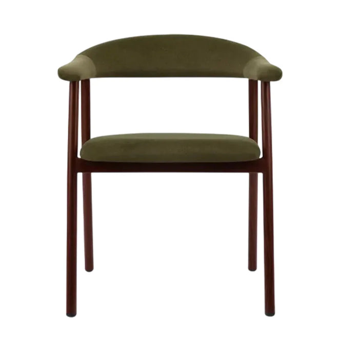 elevenpast dining chair Suki Carver Fabric and Wood Like Dining Chair - Various Colours