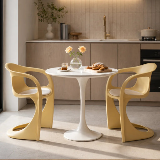 elevenpast dining chair Casala Sculptural Dining Chair – Black | Cream | Ancora Red | White