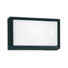 elevenpast Wall Light Cara Aluminium Outdoor Bulkhead Light Black BH075 BLACK 6007226051421