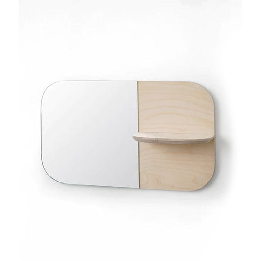 elevenpast Mirrors Birch Horizontal Shelfie Mirror BIRCHHORIZONTALSHELFIEMIRROR