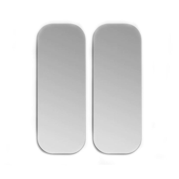 elevenpast Mirrors Set of 2 Medium Birch Rounded Rectangle Frameless Mirror Medium | Large BIRCHROUNDEDRECTFRAMELESSSETM