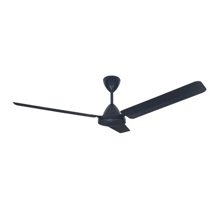 elevenpast Ceiling Fans Whirlwind 3 Blade Ceiling Fan with Wall Controller - Black | White