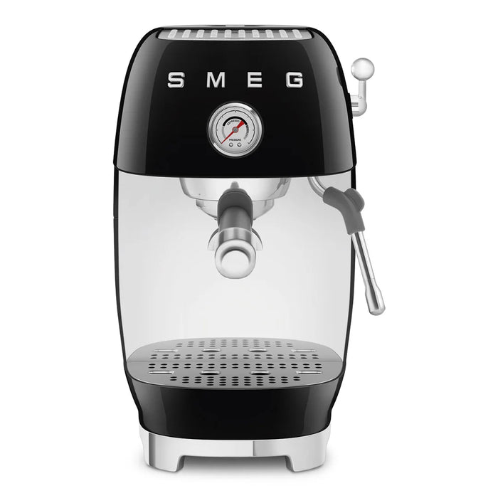 SMEG Coffee Makers & Espresso Machines Black Smeg Espresso Manual Coffee Machine with Cold Brew Function