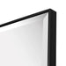 elevenpast Mirrors Solace Leaning Mirror in Brushed Silver | Black