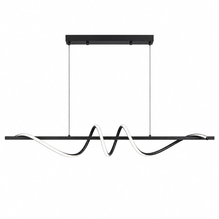 Rhythm LED Pendant Light  Gold or Black