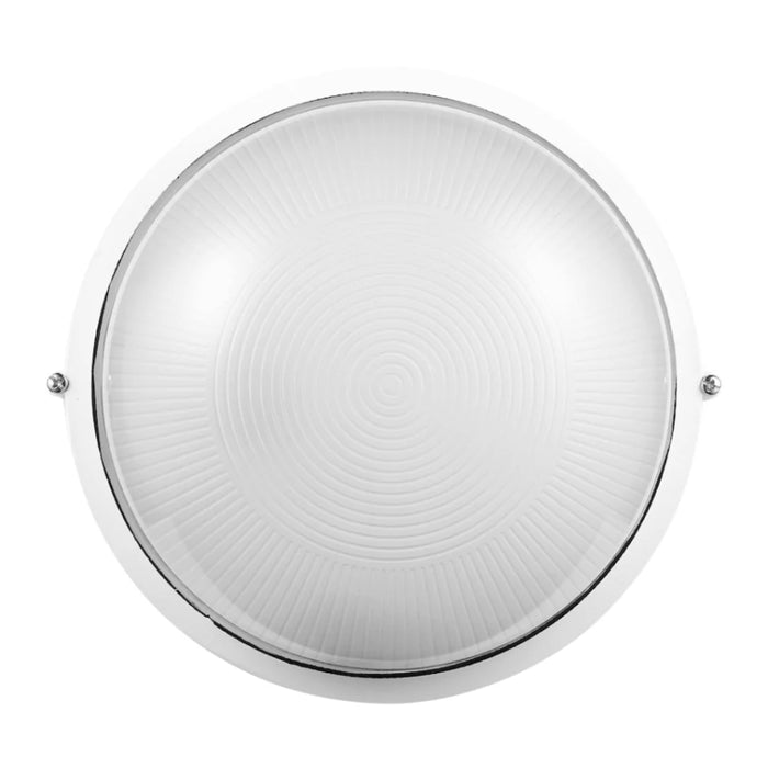 elevenpast Wall Light Ellies Illume Series - Large AC Round Bulkhead - E27 Base White | Black