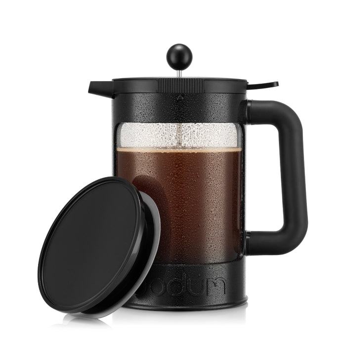 Bodum Bean Set French Press 1.5L Hot/Cold brew coffee maker - White | Black