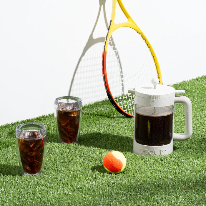 Bodum Bean Set French Press 1.5L Hot/Cold brew coffee maker - White | Black