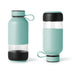 elevenpast drinking bottle Lékué To Go Glass Drinking Bottle, 600ml - Turquoise | Coral