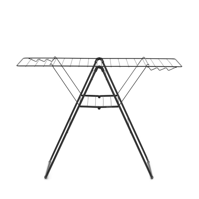 elevenpast drying rack Brabantia HangOn Drying Rack 20 metres – Matt Black | White | Metallic Grey