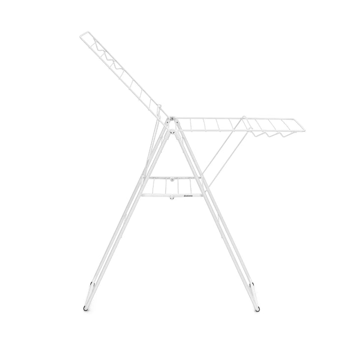 elevenpast drying rack Brabantia HangOn Drying Rack 20 metres – Matt Black | White | Metallic Grey