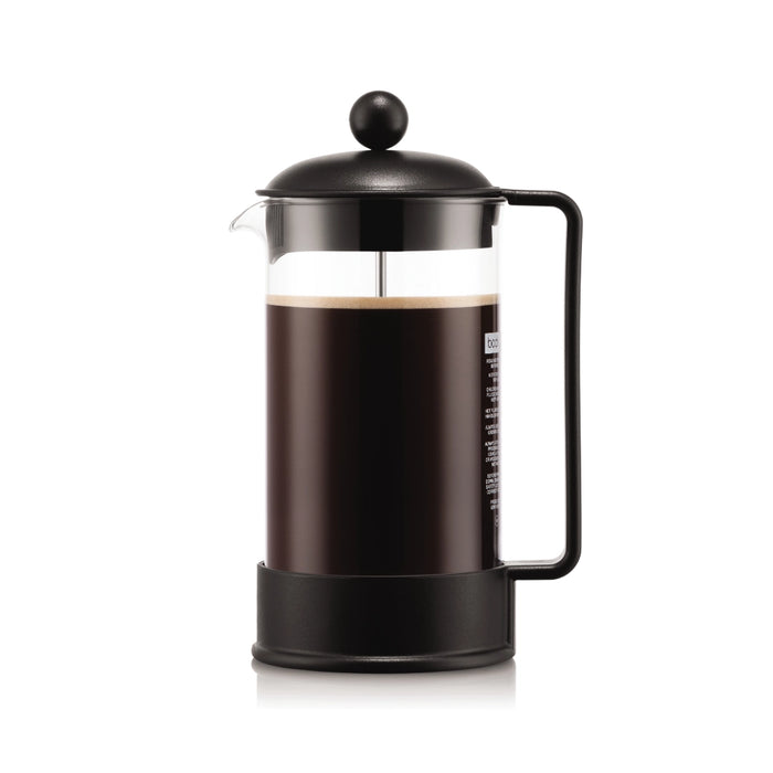 Bodum Brazil French Press Coffee Maker 1.0L – Black Tritan