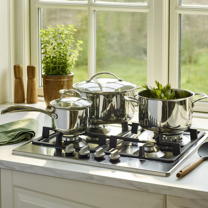 elevenpast saucepan Scanpan STS Saucepan with lid 14cm | 16cm | 18cm