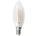 elevenpast LED Bulbs E14 Retro Candle LED Filament Globe BULB LED 190 DIMMABL