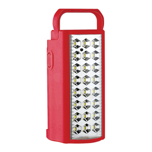 elevenpast Rechargeable Lamp Red Portable and Rechargeable Plastic Emergency Light | White or Red BULB LED 938 RED 6007226085600