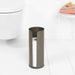 Brabantia toilet roll dispenser ReNew Toilet Roll Dispenser - Matt Steel | Soft Beige | Platinum