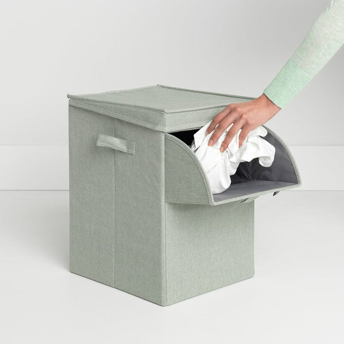 elevenpast laundry bin Brabantia Stackable Laundry Box – 35 Litre Green | Grey | Pepper Black