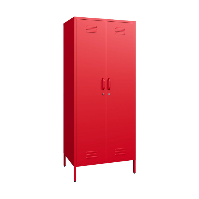 Popstrukt Storage Cabinets & Lockers Red Polka Popstrukt Sugar Cube Double Door Locker C19D_RP