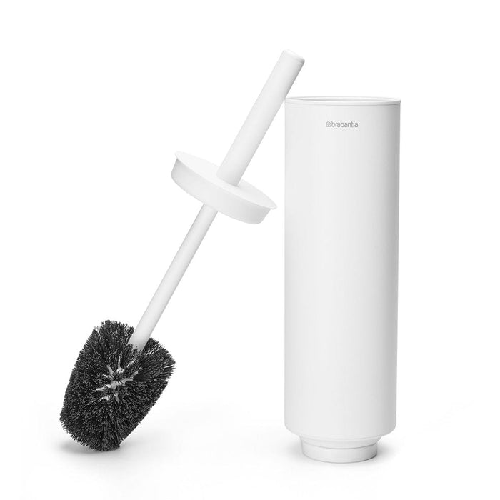 Brabantia Toilet Brush and Holder MindSet Toilet Set - Mineral Grey | Mineral White