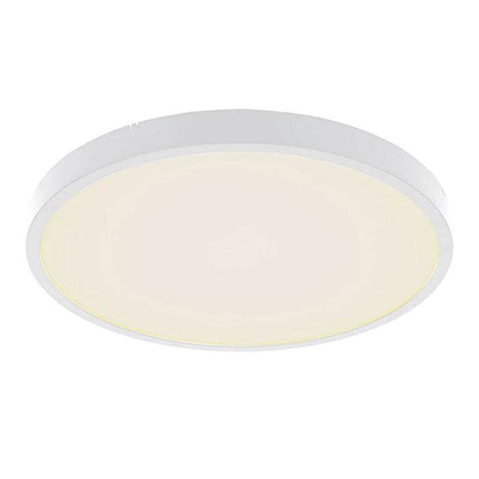 elevenpast Ceiling Light White Nelia Premium LED Ceiling Light- 3CCT 24W Black | White C752 6009551811039